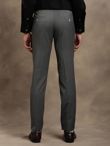 Pantalon de fête chic en coton premium stretch avec devant plat - 2