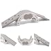 Klettergerüst Indoor, 3 in 1 Kinderrutsche, Baby Klettergerüst, Grau