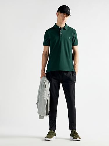 Image of Clans & Hans Men's Solid Regular Fit Polo T Shirt | Collar Tshirts | Half Sleeves |Plain T-Shirt for Men (Available in Plus Size)
