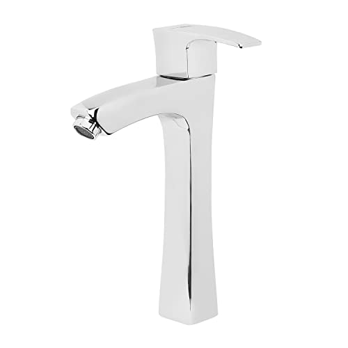 Image of Hindware Avior F520002CP Pillar Tap | Wash Basin Tap | Cold Only | Brass with Premium Chrome Finish