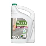 Bona Multi-Surface Floor Cleaner Refill - 128 fl oz - Unscented - Refill for Bona Spray Mops and Spray Bottles - Residue-Free Floor Cleaning Solution for Stone, Tile, Laminate, and Vinyl Floors