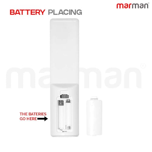Image of marman Compatible with AUXUS PA-220 Remote Control Original Suitable for Monitor and Smart Android LED LCD Television No Voice Command - Make Sure Existing Controller Replicate as Similar Mode