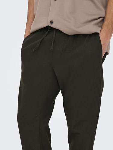 Only & Sons ONSLINUS Crop 0007 COT LIN PNT NOOS – Ansicht 6