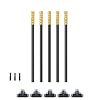 HIRALIY 360 Adjustable Copper Nozzles 5 Item Drippers