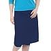 Kosher Casual Women's Knee Length Sports Skirt With Leggings - Mid-weight Fabric