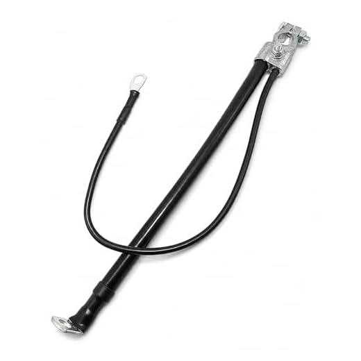 7162966 Negative Battery Cable for Bobcat Skid-Steer & Track Loaders - Compatible with S510|S530|S550|S570|S590|S595|S630|S650 and Track Loaders T550|T590|T595|T630|T650