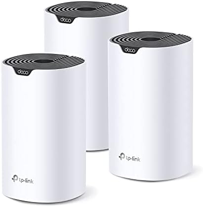 Kit Roteador Mesh AC1900 TP-Link Deco S7(3-pack), Dual Band 2.4/5 GHz, Conecte até 100+ Dispositivos, Cobertura de até 520M2, 3 Portas Gigabit Ethernet, Funciona com Amazon Alexa, Controle dos Pais