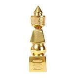 Addune Feng Shui 5 Element Pagoda with Fuk LUK Sau Decor (Gold, 6'')
