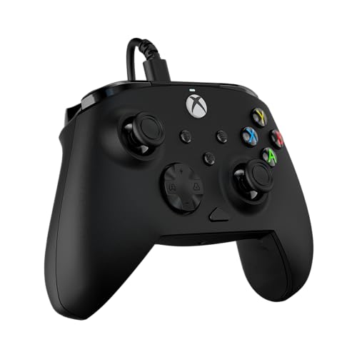 Image of Turtle Beach Rematch Core Wired Gaming Controller, Xbox Series X|S, PC | Xbox One, Hall-Effect Thumbsticks, Audio Controls, Rumble Motors & Impulse Triggers, Ergonomic, Black