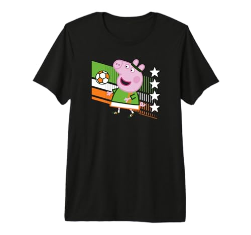 T-shirt foot Peppa Pig Irlande idéal pour les journées de jeux
