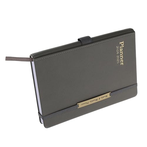 TIDTALEO 年版コンパクト日程 素材 軽量スケジュール帳 フラットページ 書きやすいヶ月プランナー 男性向け携帯可能ノート