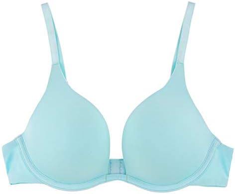 Undies.comWomen's Custom-Knit Microfiber Classic Deep Plunge Push-Up Bra Plunge Bra