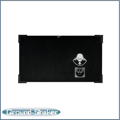Image of 30HZ Reinforced Competition Single Ported Sub Box Sub Woofer Enclosure Speaker Box Car Audio Subwoofer Ground Shaker Box Ground-Shaker (Gorilla White, 15 inch)