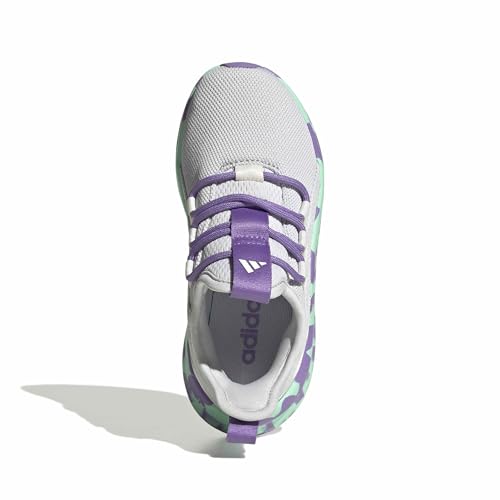 adidas Unisex-Kids Lite Racer Adapt 8.0, Dash Grey/Violet Fusion/Pulse Mint, 5.5 by adidas - Used condition - US$40.64