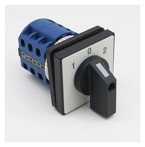 Commutateur rotatif inverseur LW28-32 à 8 bornes pour inverser le courant 32A