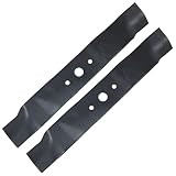 Spares2go Cuchilla compatible con cortacésped Atco Quattro 15 15S (paquete de 2, 39cm)