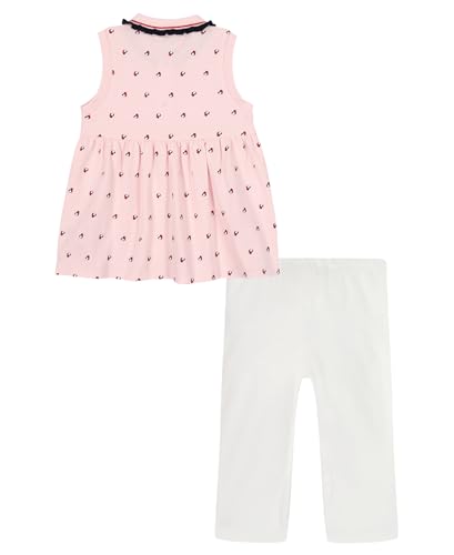 Image of Tommy Hilfiger Girls 2-Piece Set, Tunic Shirt with Leggings