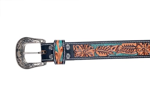 Western Belt Cowboy Belt Western Buckle Belt Cowgirl Belt Leather Belt Belt For Men and Women Jeans Belt 30HQ0124