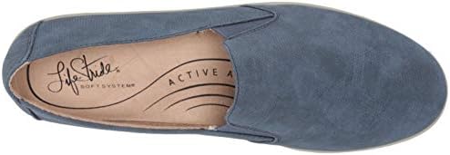 LifeStride Womens Neon Loafer, Navy, 5.5 US | Image 4