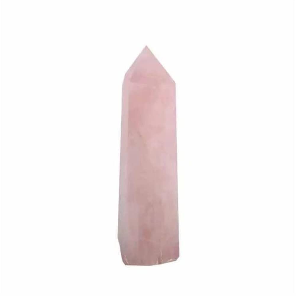 1 Stück 800 g-3000 g natürlicher Rosenquarz-Kristall, Punkte, Fengshui-Turm, Zauberstab for Hochzeits-Souvenirs, schöner Kristall ERTEYIN (Color : 1pc 1250g-1300g)