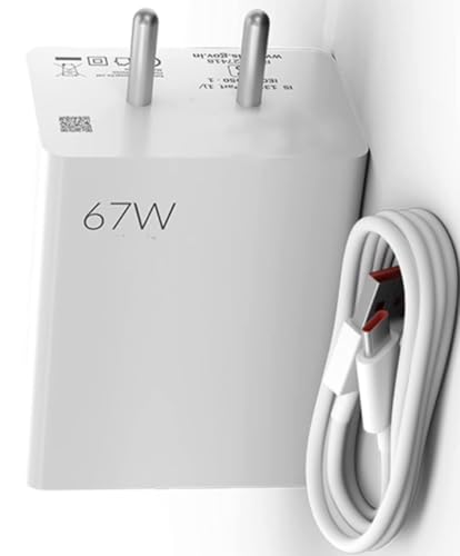 Image of Original 44w Charger Adapter | with Type C Cable | Super Fast Charging | Compatibe with V ivo V25 V23 V21 Y20 Y22 Y35 & More | (Adapter & Cable)