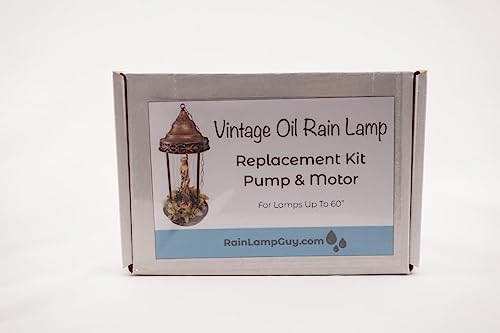 Image of Oil Rain Lamp Replacement Pump & Motor - For Vintage Oil Rain Lamps Up to 60 inch - RainLampGuy