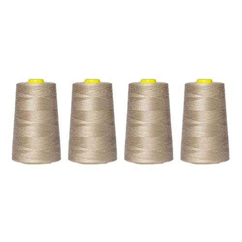 Rohans Overlock Filo Da Cucire 40/2 - Cono Da 4570 Metri, 100% Poliestere, Colore Verde Acqua