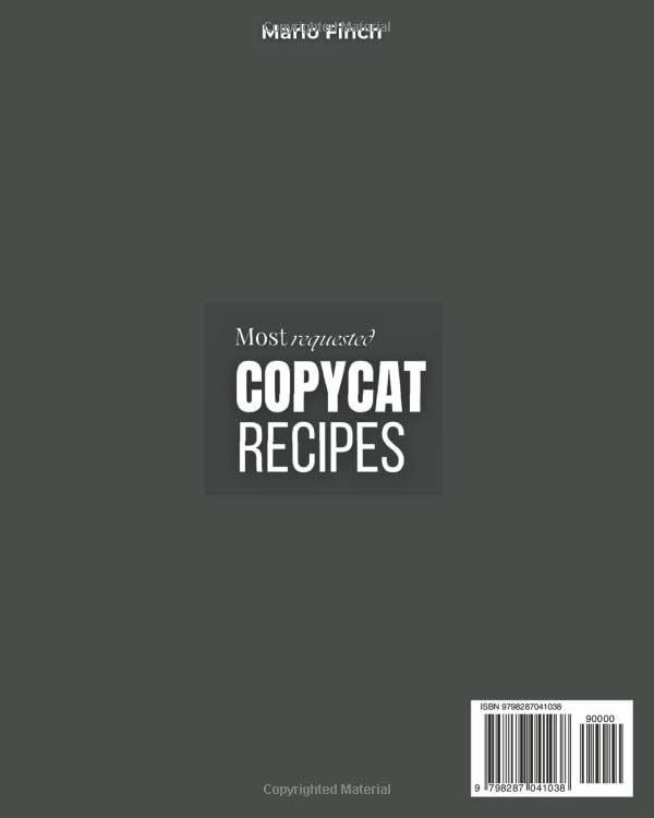 Most Requested Copycat Recipes: Restaurant Favorites Made Simple 300+ Delicious Copycat Recipes to Enjoy at Home - Image 2