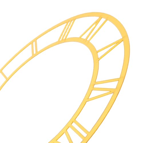 EXCEART ���[�}�����A�N�����~���[�Ǌ|�����v�X�e�b�J�[ 2���Z�b�g 25cm 30cm �ی^���ʃX�e�b�J�[ ���r���O��I�t�B�X�̕Ǒ����p DIY���v������