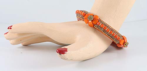 Image of NMII Viral Multi Colour Glass Bangles with Golden Ghungroo Charms & Stone Work For Women & Girls | Fancy Designer Glass Bangle | Traditional Chudi | Kanch Ki Churi | Stylish Ghungroo Bangle For Women
