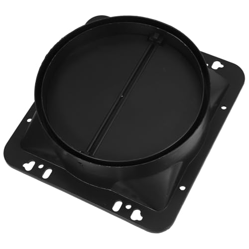 Balacoo Accesorios de cocina y baño. respiradero válvula campana extractora de cocina ventilación exterior de la cocina ventilación de campana de cocina abdominales Black