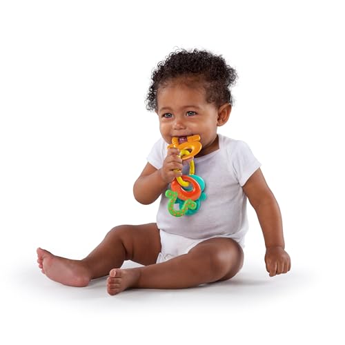 Bright Starts, Teeth Relief 8-Stück Geschenk-Set - BPA-frei Baby Beißringe, kühlende Zahnungsspielzeuge, Unisex, 3 Monate +