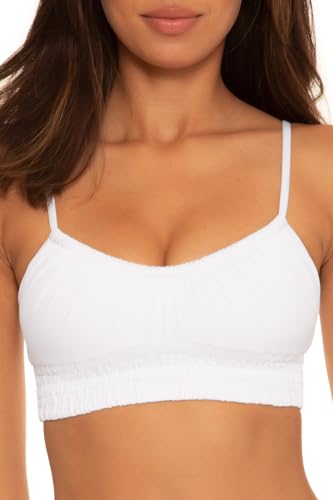 BECCA Women's Color Code Cami Bikini Top, Adjustable, Swimwear Separates