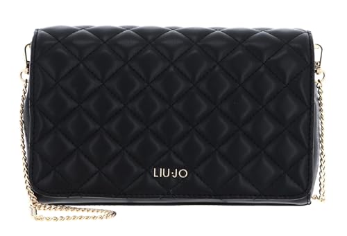 Liu Jo Caliwen ECS Crossbody XS Nero libérez vos mains avec ce mini sac rigide sécurisé