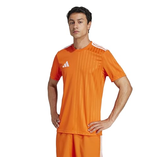 adidas Herren Campeon25 Jersey Shirt, Team orange/White, S – Ansicht 2