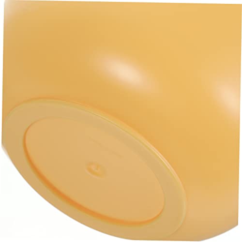 Mini caneca de basura rectangular naranja para escritorio miniatura 4
