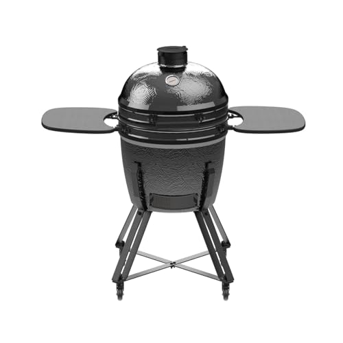 Barbecook Kamado Grill Kamal 60 Keramik auf Mullitbasis, schwarz, XL, 138x84x110.5cm
