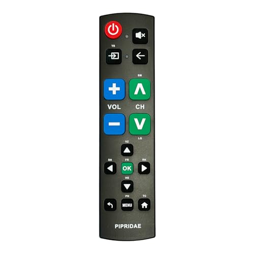 PIPRIDAE Remote Control Compatible with Samsung TV，Large-Print Remote Control Designed