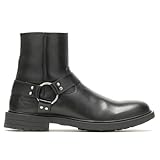 Doublure : maille HARLEY-DAVIDSON FOOTWEAR Bottes de moto Durland pour homme, noir, 47 EU