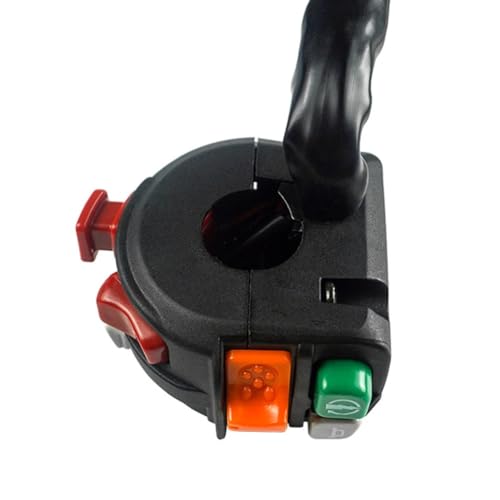 Moto interruptor manillar pulsador izquierdo CNC 22mm de 7 funciones 7