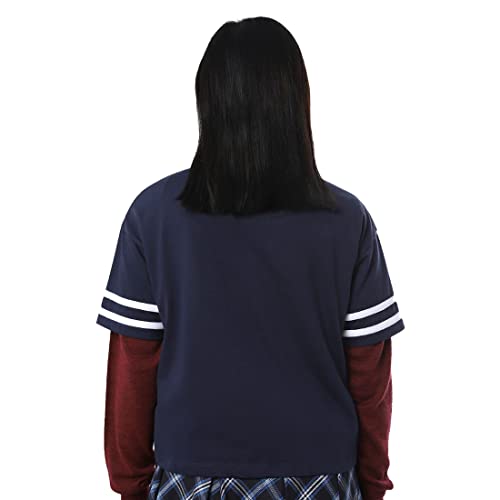 Image of Bewakoof Women Coca cola Block Printed Half Sleeve /Doctor Sleeve Round Neck /high T-Shirt