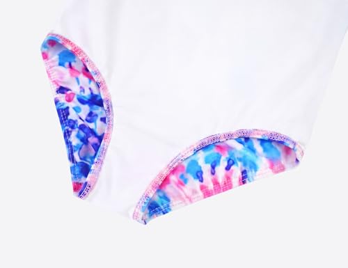Image of Girls Swimsuits One-Piece Bathing Suits Multicolor Kids Sport Summer Beach Swimwear for 2-10 Years Old
