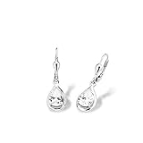 ohrringe tropfen gold Klassische und doch elegante tropfenförmige Ohrhänger aus 925er Sterling Silber