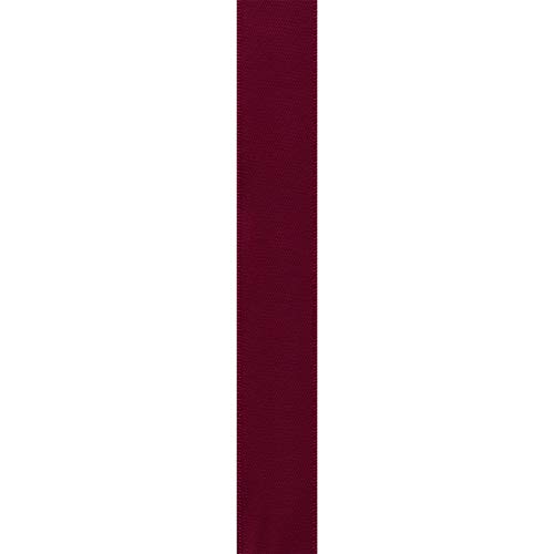 Image of Berwick 072677 7 /8 inch Wide Single Face Satin Ribbon, Wine Red, 6 Yds