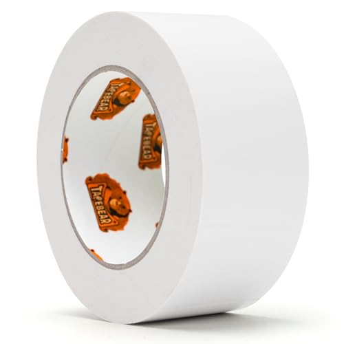 TAPEBEAR White Duct Tape Heavy Duty 1.88