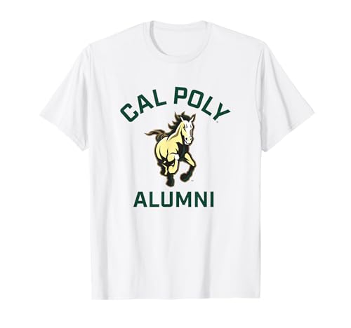 Cal Poly Mustangs Arched Alumni T-Shirt