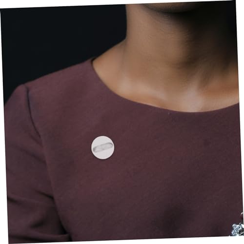 FIXOSHEE 100pcs Pin Back Clutch for Enamel Locking Back Tie Tack for Brooches Lightweight and Portable for Jewelry Making and Crafts - Thumbnail 3