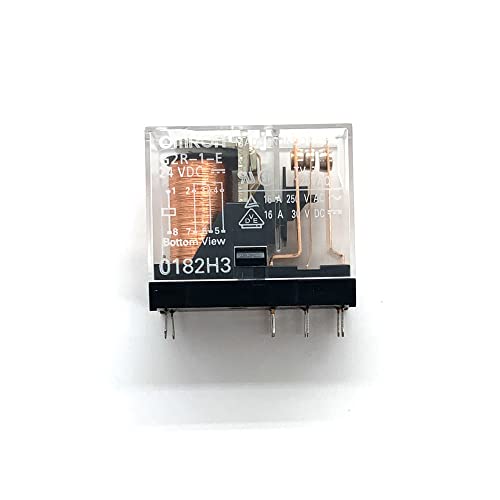IDEC - RH2B-ULAC24V - Power Relay, 24 VAC, RH Series DPDT 10 A Socket Non Latching-6pack