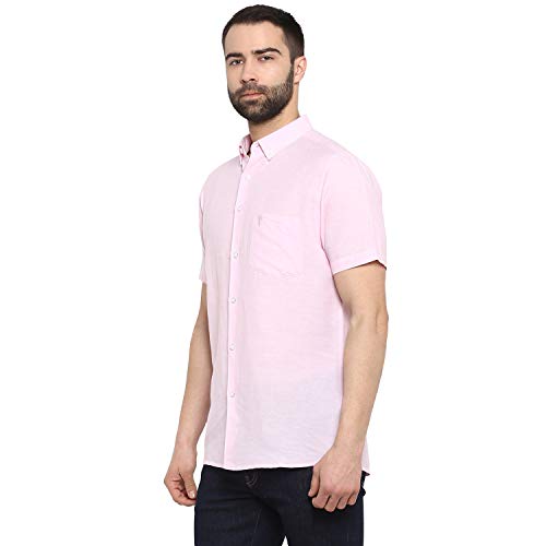 Image of Red Tape Men's Solid Regular Fit Casual Shirt