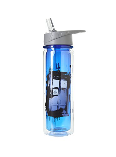 Doctor Who Vandor Bad Wolf Tritan Water Bottle, 18 Ounces